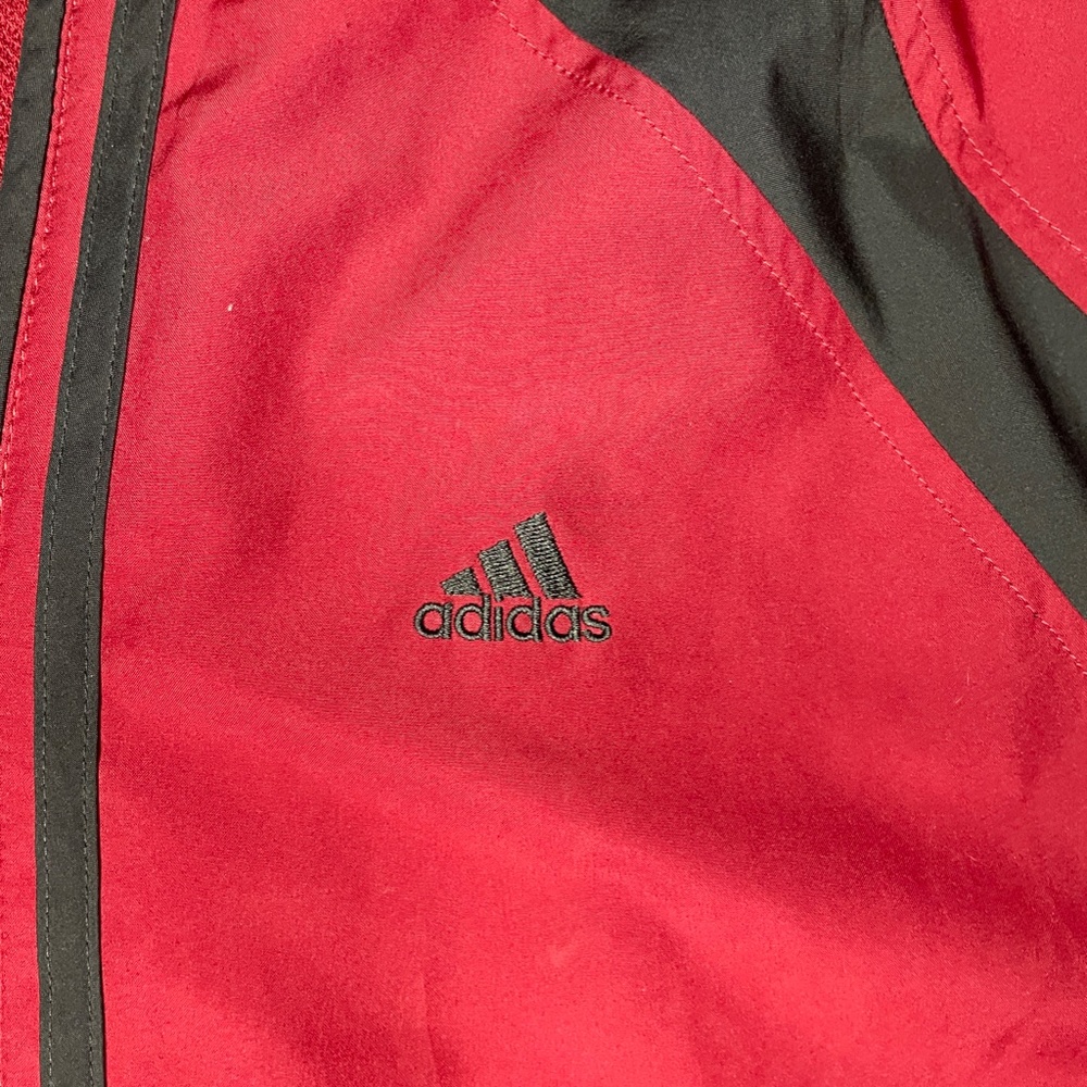 Red Adidas Windbreaker - Picture 4 of 8